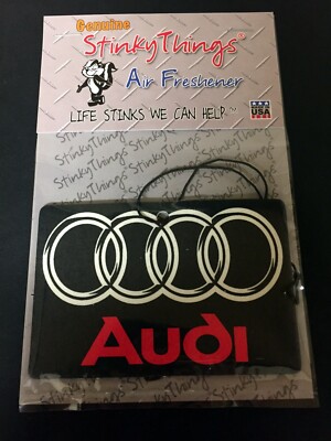 AUDI CAR AIR FRESHENER *BUY 5, GET 1 FREE !  sport turbo A3 A4 A5 A6 A7 A8 S4 S5