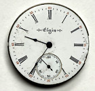 Movement For Repair No Crown 15j 10484144 Antique Elgin Usa Pocket Watch Wind Up