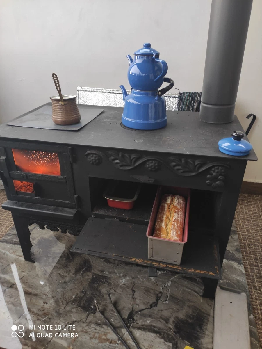 Handmade Wood coal Stove Cooking Large Baking Oven Camping Survival Wood  Burning | eBay