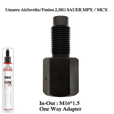 Paintball Co2 Air Compressed Tank Outlet/Refill Adapter Regulator Adjustable - Photo 1/4