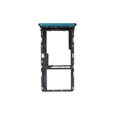 SIM microSD Card Tray Dual for Motorola Moto G9 Play Forest Green Replacement