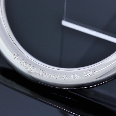 Tiffany & Co. Silver Rattle 925 Sterling Circle 1837 Collection