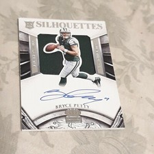 Bryce Petty 2015 Crown Royale Silhouettes RC relic auto 206/299 NEW YORK JETS 