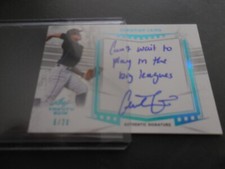 2019 Leaf Trinity CHRISTIAN CAIRO Inscription Platinum Auto 5/20 cleveland