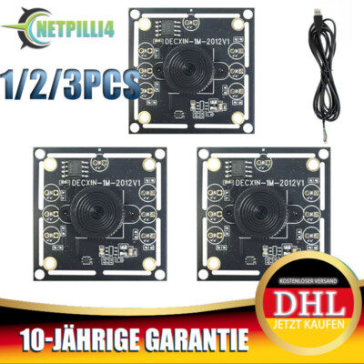 USB Kameramodul 1 MP Pixel OV9732 100° 1280 (H)x720 (M) 30FPS Kamera w/2m Kabel
