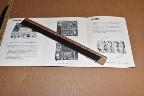 DRAKE R7 TR7 Accessory Filter INSTALLATION MANUAL PAMPHLET -ORIGINAL - Picture 3 of 3