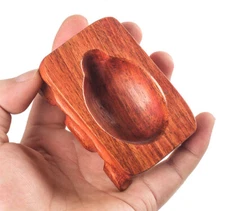 Portable Rosewood Single Pipe Rack Cigar Pipe Stand Tobacco Smoking Rest