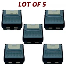 LOT OF 5 Intermec PB42 Mobile Thermal Receipt Printer Bluetooth USB No Battery