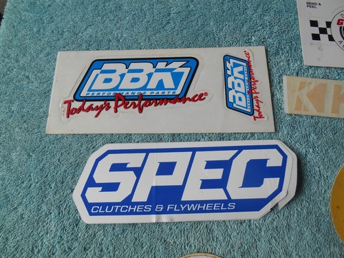 LARGE LOT OF 36 ASSORTED HIGH PERFORMANCE RACE CAR DECAL STICKERS - Picture 9 of 18