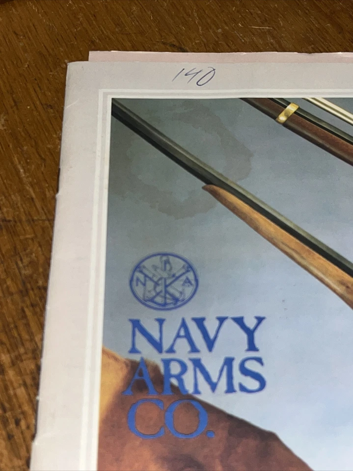 Navy Arms 1982 Catalog and Dealer Price List Gun and Firearms Catalog 25th - Image 4 of 4