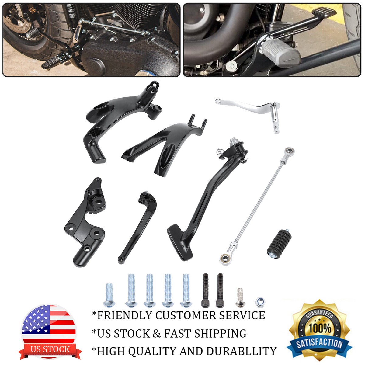 M8 FORWARD CONTROL KIT FOR SOFTAIL FXST LOW RIDER S ST FXLR STREET