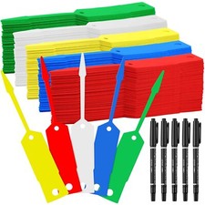 2000 Pcs Self Locking Arrow Key Tags Car Key Labels Car Key Identifiers for Shop