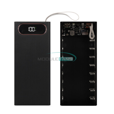 Power Bank Case DIY Kits 10W/22.5W Fast Charging Can Placed 16*18650 Battery