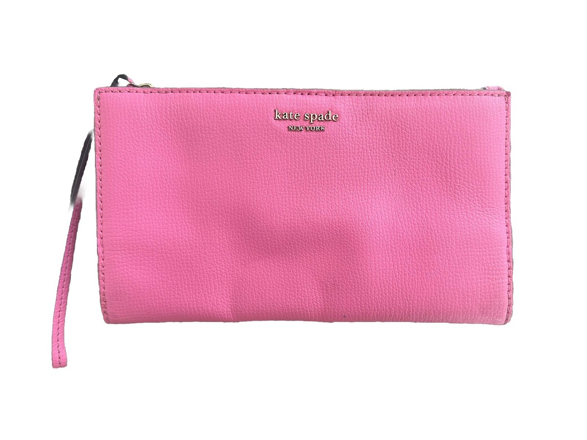 Kate Spade Sylvia Large Continental Wristlet, Wallet Pink