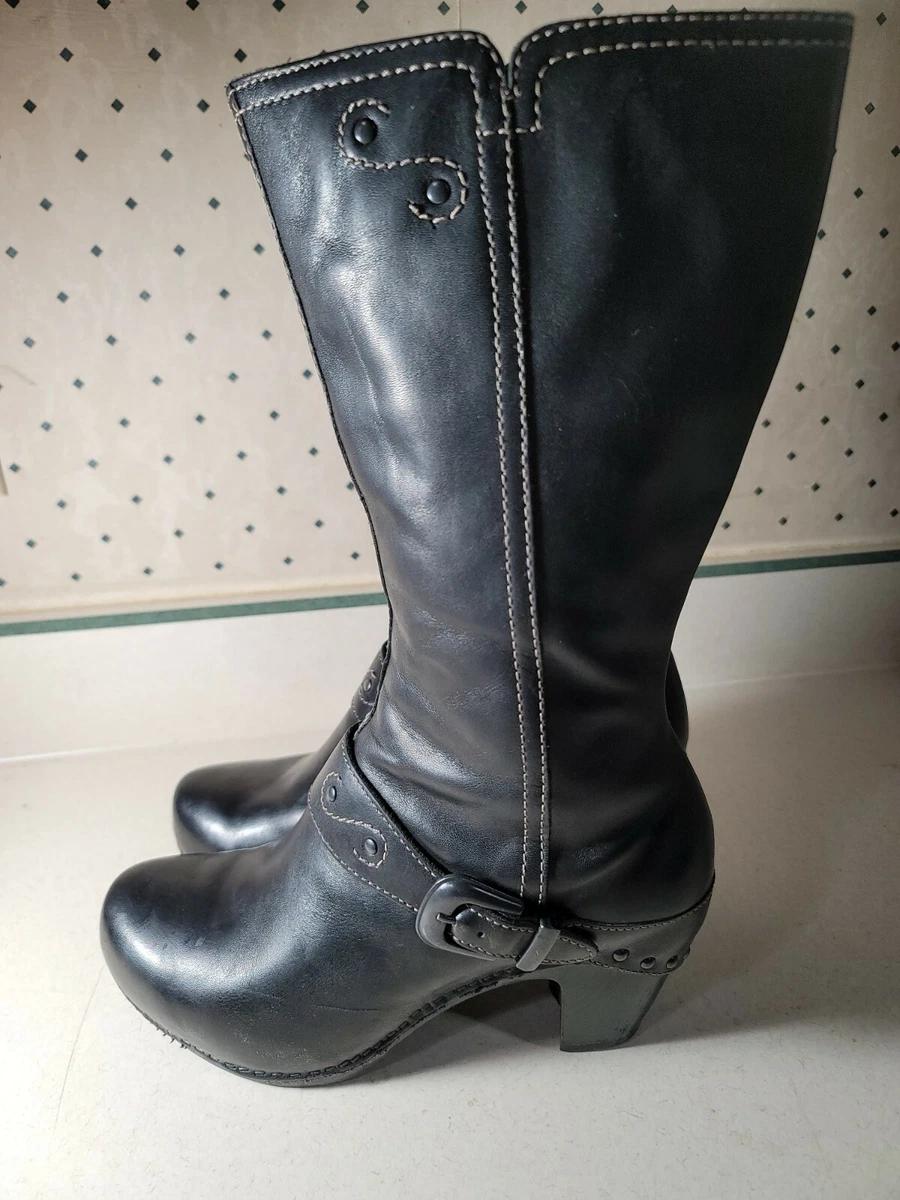 Dansko leather clearance boots