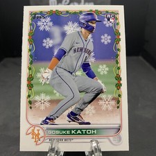2022 Topps Holiday Mega Box Gosuke Katoh #HW149 Rookie RC New York Mets