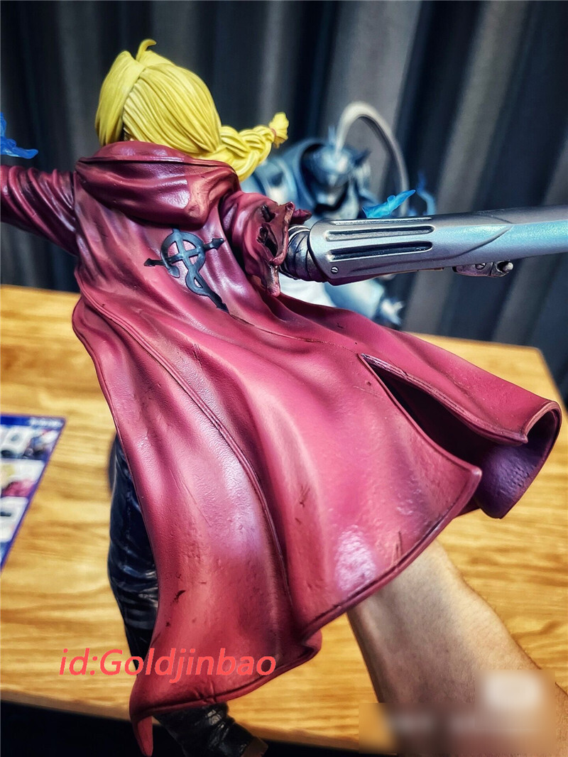 Fullmetal Alchemist Edward Elric Resin Model Alphonse Statue In
