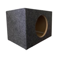 8  Single Sealed Subwoofer Enclosure Car Audio 8  Speaker Box-Gray