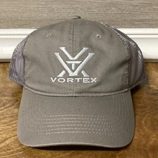 Vortex Optics Hat Gray Logo Snapback New With Tags OSFM