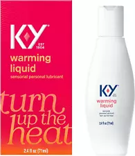 Warming Liquid Lube, Sensorial Personal Lubricant, Glycerin Based Formula, Safe