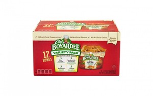 CHEF BOYARDEE Microwavable Bowls Variety Pack 7.5 oz 12 Count Exp 07/21