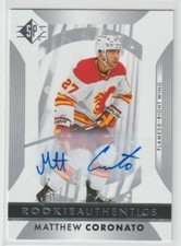 2023-24 UPPER DECK SP MATTHEW CORONATO ROOKIE AUTHENTIC SIGNATURE AUTOGRAPH RARE