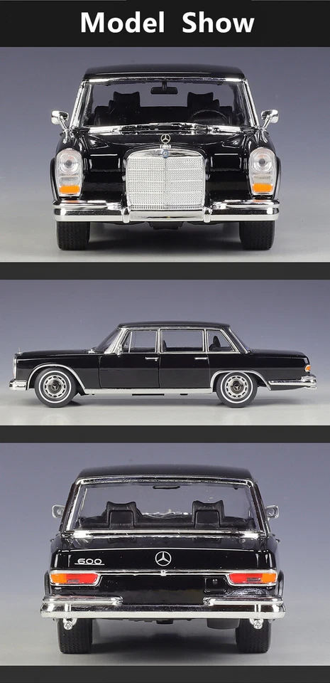 Mercedes-Benz 600 Metal Diecast Coche Modelo Coche Clásico Colección Coche Juguete Regalo Foto 4 de 4