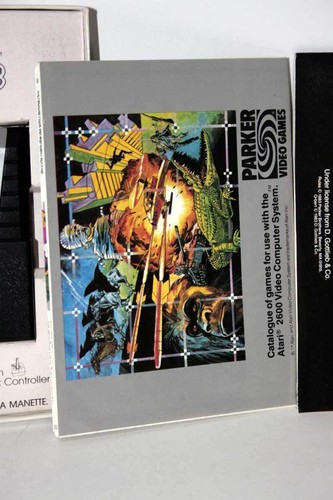 Q BERT GAME USED IN GOOD CONDITION ATARI VCS 2600 ITALIAN VERSION PAL GD1 58517 - Picture 3 of 11