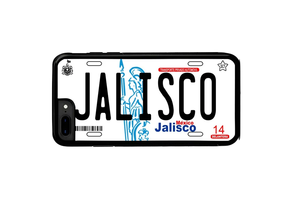 FUNDA / FUNDAS PARA TELÉFONO JALISCO PLACA BUMPER PARA DISEÑO CELULAR PLACA DE JALISCO Foto 4 de 4