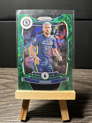 Jorginho 2021-22 Prizm Choice EPL Green Scope # d /9 Chelsea F.C. RARE SP