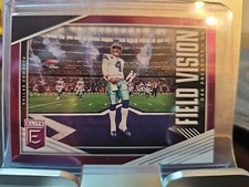 DAK PRESCOTT 2019 DONRUSS ELITE FIELD VISION 60/75 CARD#FV-6 DALLAS COWBOYS