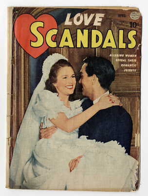 Love Scandals #2 Quality Apr 1950 Saucy! Pre-code Lingerie Panels