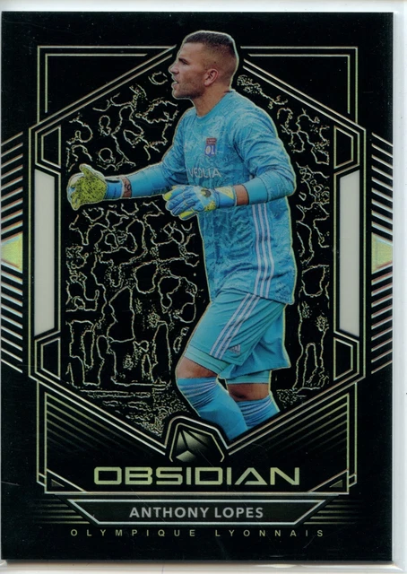 2019-20 Panini Obsidian Soccer Base #72 Anthony Lopes - Olympique Lyon #161/165