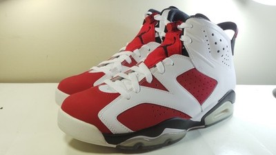 NIKE 2014 AIR JORDAN 6 VI CARMINE 384664 160 OG RETRO 9.5 