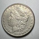 1885-S  MORGAN DOLLAR   AU DETAILS   BETTER DATE  #9677