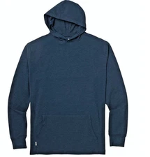 Linksoul Anza Hoodie Lightweight Ink Heather LS4102 Soft Organic Cotton Blend XL