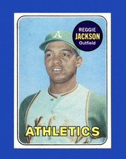 1969 Topps Set-Break #260 Reggie Jackson NR-MINT *GMCARDS*