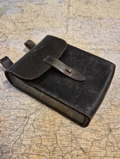 WW2 German Army Radio Operator leather bag, in good condition