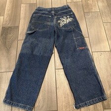 Vintage Jnco Blue Jeans Large Crown 33 X 32 Original 1990s