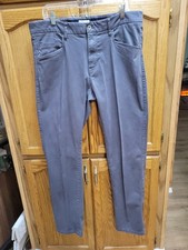 Men  s Gray Casual Pants By Weatherproof Vintage. Sz 36X34 EXCELLENT CONDTN