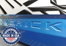 COMPATIBLE WITH 2022 23 24 25 2026 3D DOMED RAISED BLACK TAILGATE LETTERS DECAL