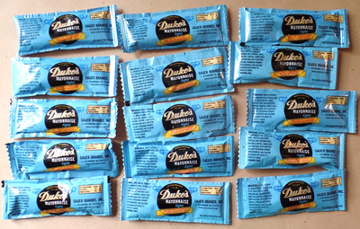 New 15 Packets of DUKE'S MAYONNAISE LIGHT Net Wt. 12g Per Packet