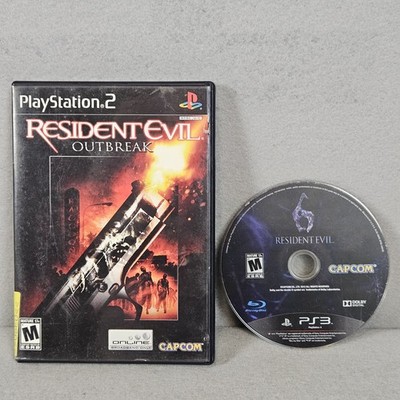 Resident Evil Outbreak Capcom PS2 And Resident Evil PS3 Capcom