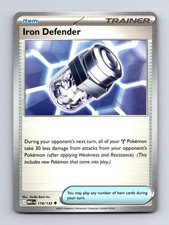 Iron Defender 118/132 Uncommon Mega Evolution Pokemon Near Mint