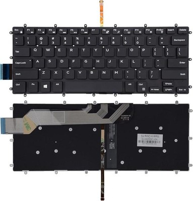 Backlight Keyboard Replacement Dell Inspiron 0PVDPC 0M9DMK 0J8YTG 02NRD7 