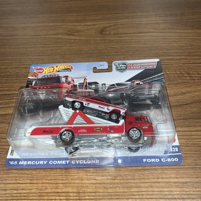 '65 Mercury Comet Cyclone & Ford C-800 * 2021 Hot Wheels Team Transport * AS51
