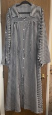 Shirt Dress Long Sleeve Collared Yolked Roll Sleeve SZ 4X 
