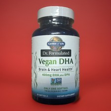 Vegan Prenatal DHA by Garden of Life, 30 capsule Exp 9/26