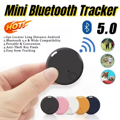 Bluetooth 5.0 GPS Tracker For Car Key Wallet Pet Location Finder With Real