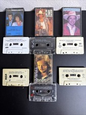 Lot Of 6 Country Cassette Tapes Vintage Music Country Mixed Tapes